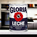 Leche Evaporada GLORIA Azul Lata 400g