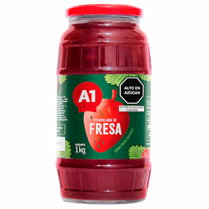 Mermelada A-1 Fresa Frasco 1Kg