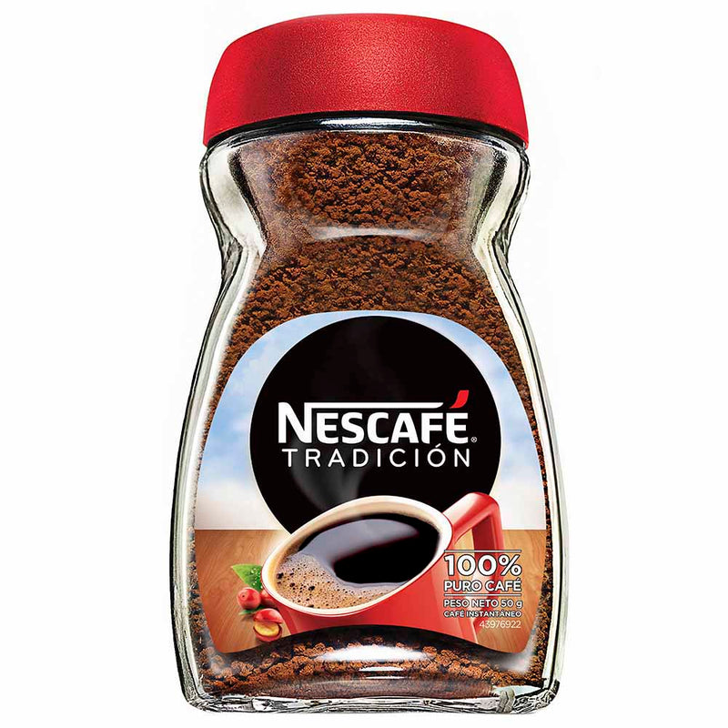 Café Instantáneo NESCAFÉ Tradición Frasco 50g