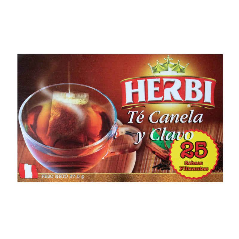 Té Canela y Clavo Herbi Caja 25un