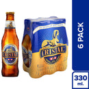 Cerveza Cristal 6 Pack Botella 330ml
