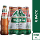 Cerveza Cusqueña Trigo Botella 330ml 6 Pack