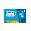 Pasta Dental Oral-B Complete 4 en 1 Tubo 66ml Paquete 3un