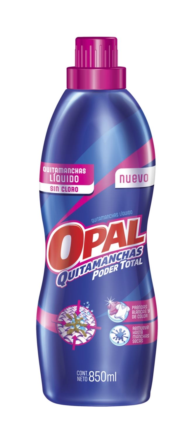 Quitamanchas Líquido Opal Botella 850ml