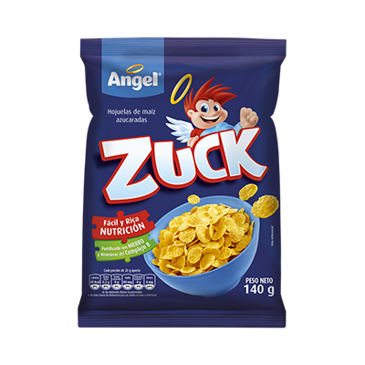 Cereal Ángel Hojuelas de Maíz Azucaradas Doypack 140g