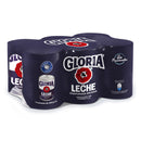 Leche Evaporada GLORIA Azul Six Pack Lata 400g