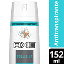 Desodorante en Aerosol para Hombre Axe Collision Antitranspirante Frasco 152ml