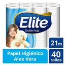 Papel Higiénico ELITE Doble Hoja Paquete 40 Rollos