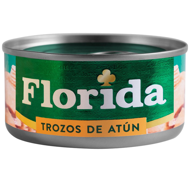 Trozos de Atún FLORIDA en Aceite Vegetal Lata 170g