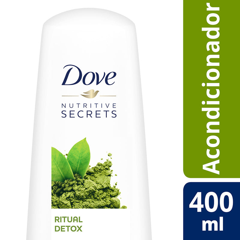 Acondicionador Dove Ritual Detox Frasco 400ml