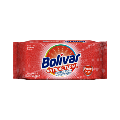 Jabón Bolívar Antibacterial Barra 210 g