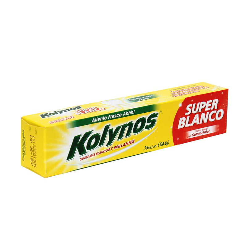 Pasta Dental Kolynos Súper Blanco Tubo 75ml