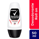 Desodorante en Roll On para Hombre Rexona Antibacterial Invisible 50ml