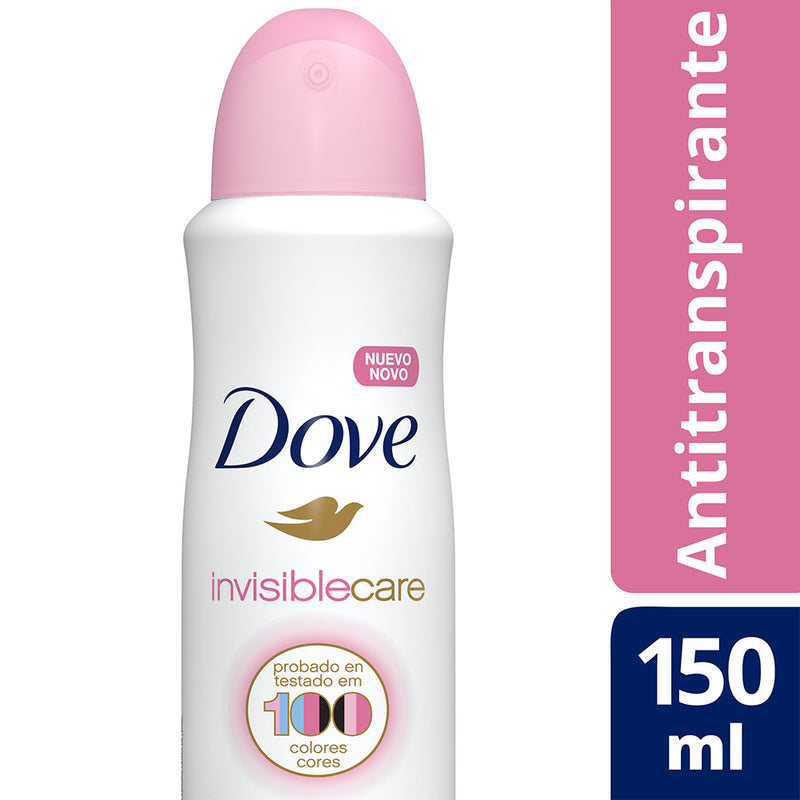 Desodorante en Aerosol Dove Invisible care Frasco 150ml