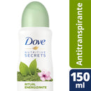 Desodorante en Aerosol Dove Ritual Enegizante Frasco 150ml