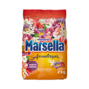 Detergente en Polvo Marsella Jazmín y Rosas Bolsa 2kg