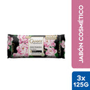 Jabón de Tocador Camay Glicerina Rosas Francesas 125g Paquete 3un