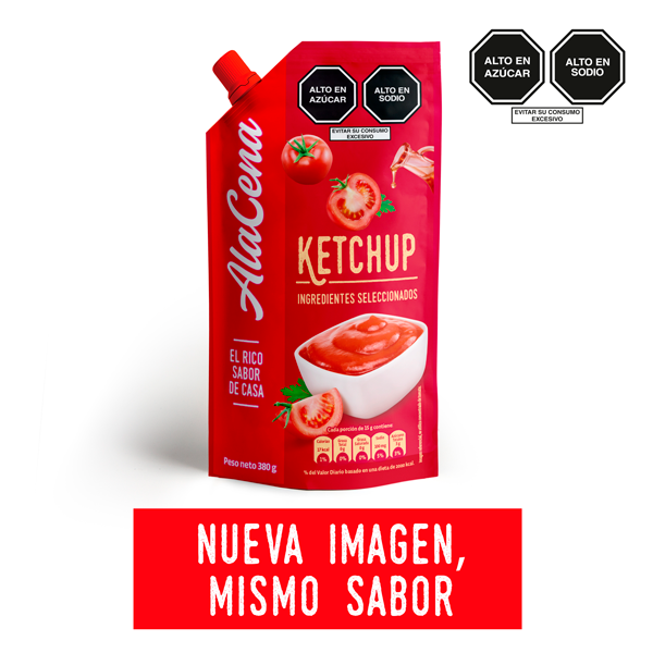 Ketchup Alacena Doypack 380g