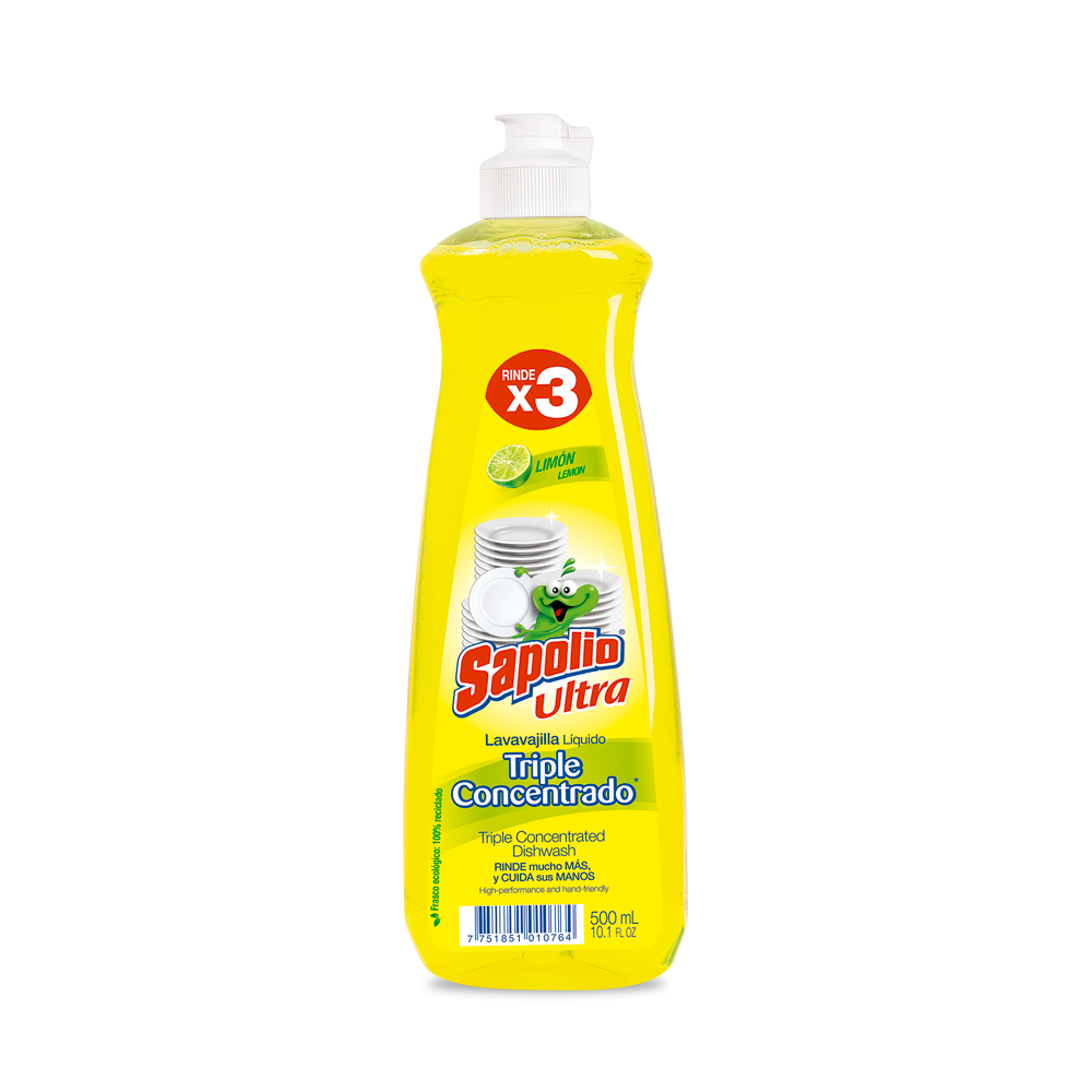 Lavavajilla Sapolio 500 ml