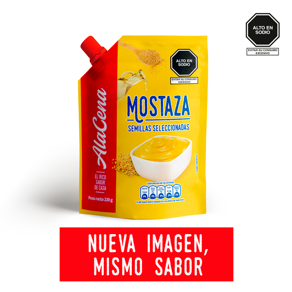 Mostaza Alacena Doypack 220g