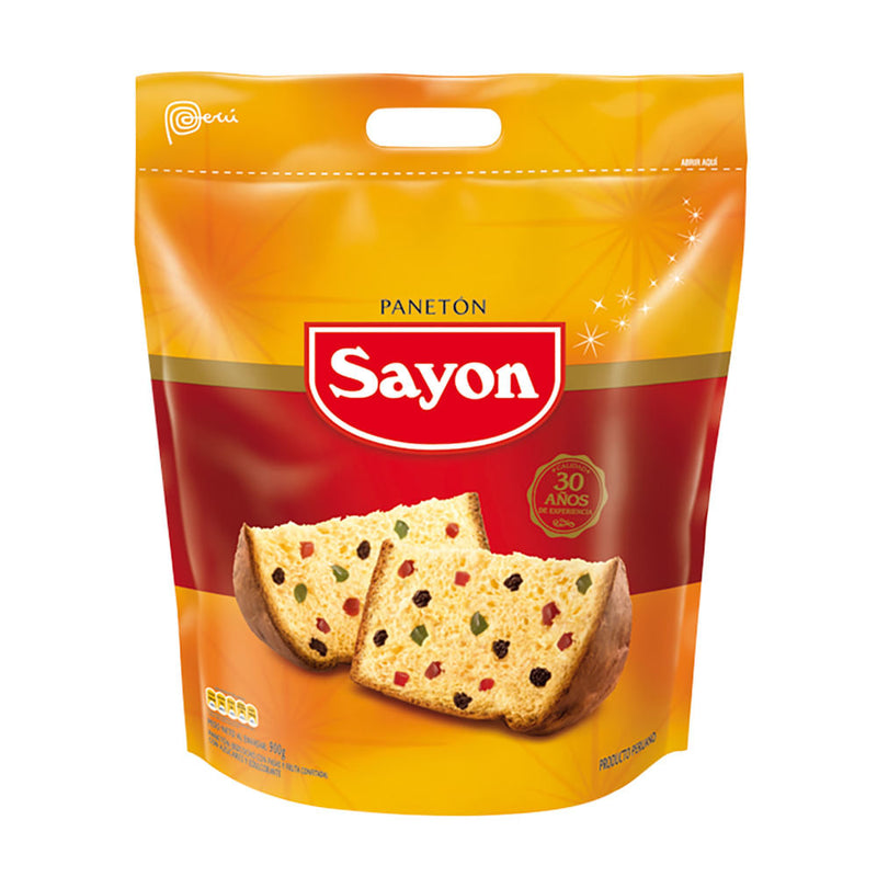 Panetón Sayon Bolsa 7500g