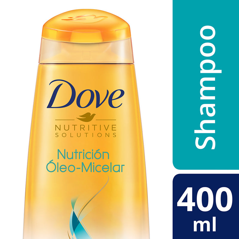Shampoo DOVE Nutrición Óleo- Micelar Frasco 400 ml
