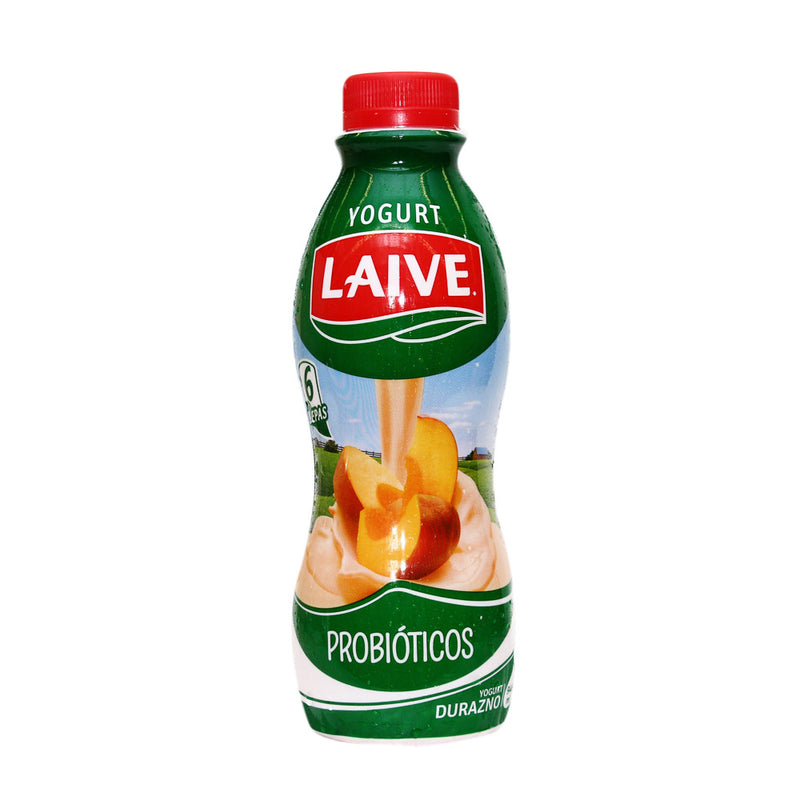 Yogurt LAIVE Probióticos Durazno Botella 1Kg