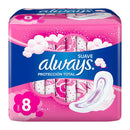 Toallas Higiénicas Always Protección Total Suave Bolsa 8un