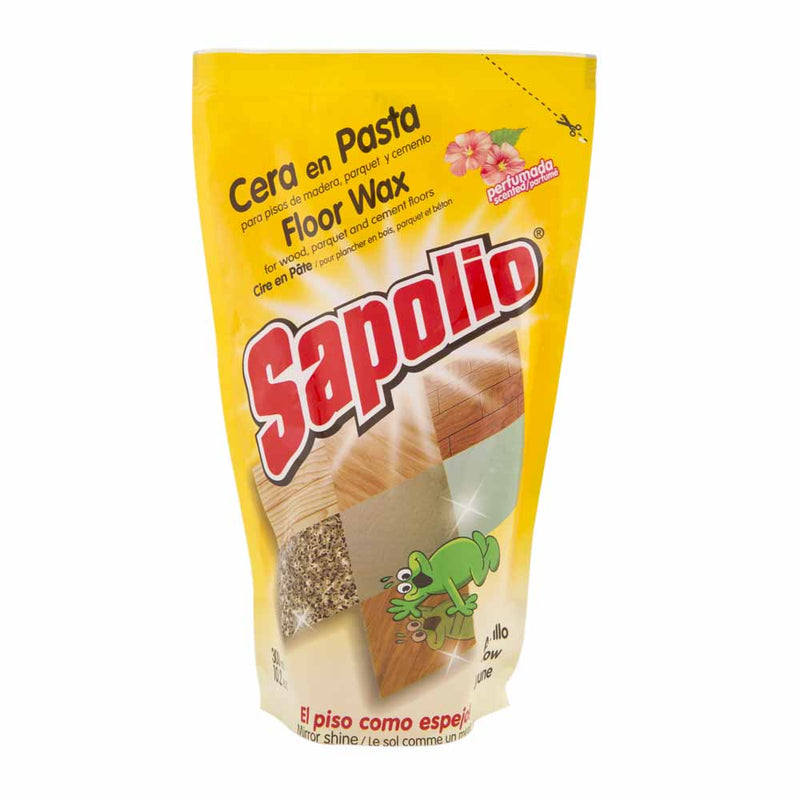 Sapolio Cera en Pasta Amarilla Doypack 300ml
