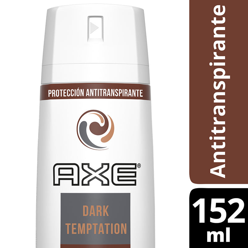 Desodorante en Aerosol para Hombre Axe Dark Temptation Antitranspirante Frasco 150ml