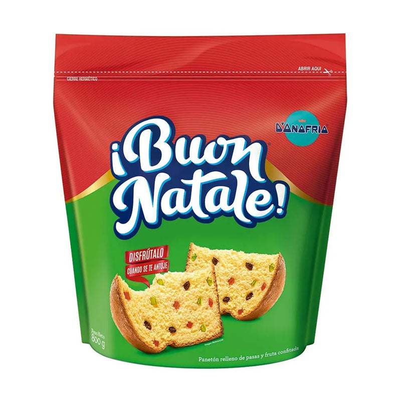 Panetón Buon Natale Bolsa 750g