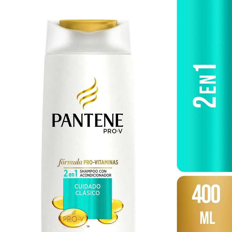 Shampoo Pantene Cuidado Clásico Frasco 400ml