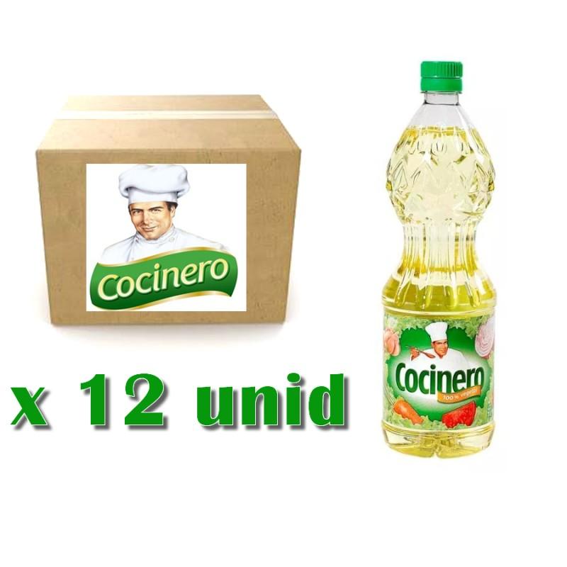 Aceite Cocinero Botella 900mL Caja 12un