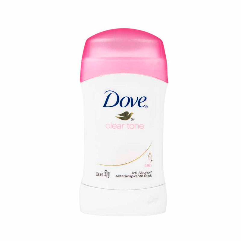 Desodorante en Barra para Mujer Dove Claer tone Frasco 50g
