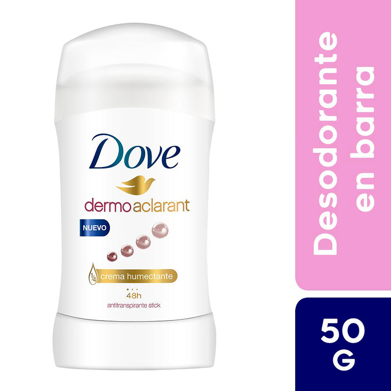 Desodorante en Barra para Mujer Dove Dermo aclarant Frasco 50g