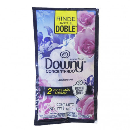 Suavizante de Ropa Downy Aroma Floral Doy Pack 80 ml