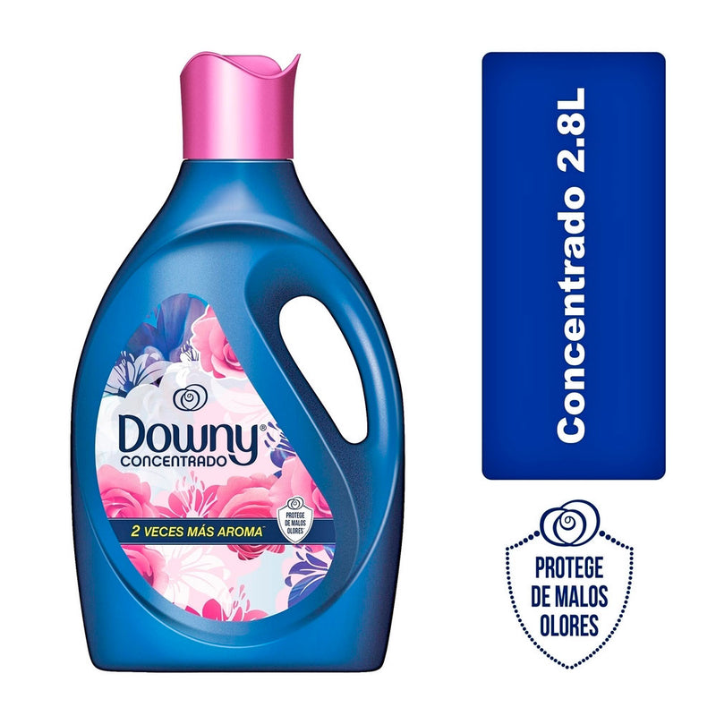 Suavizante Downy Libre De Enjuague Aroma Floral Botella 2.8L