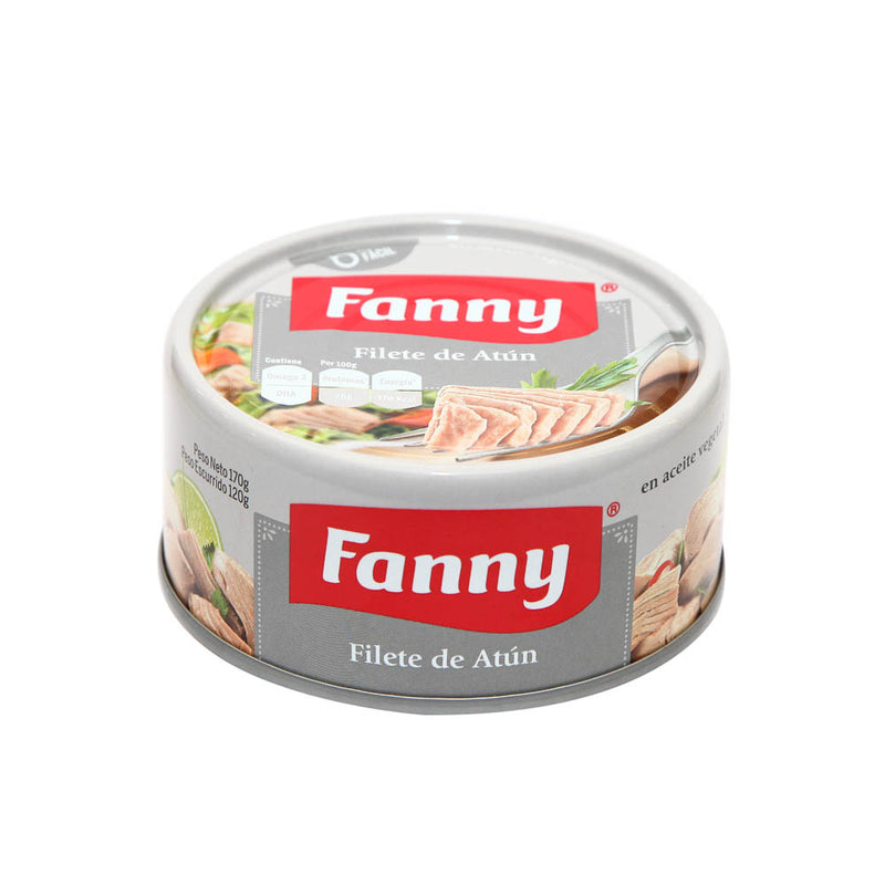 Filete de Atún Fanny en Aceite Vegetal Lata 170 g