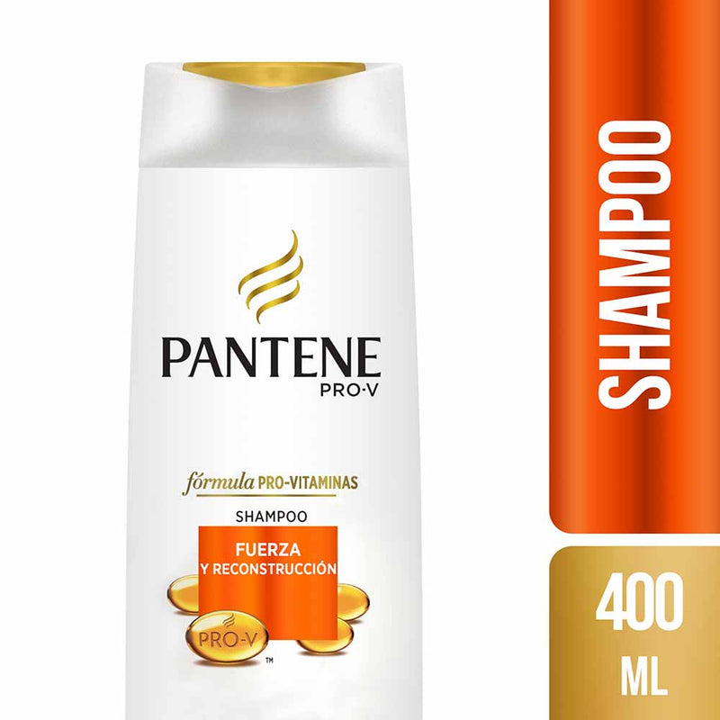 Shampoo Pantene Fuerza y Reconstrucción Frasco 400ml