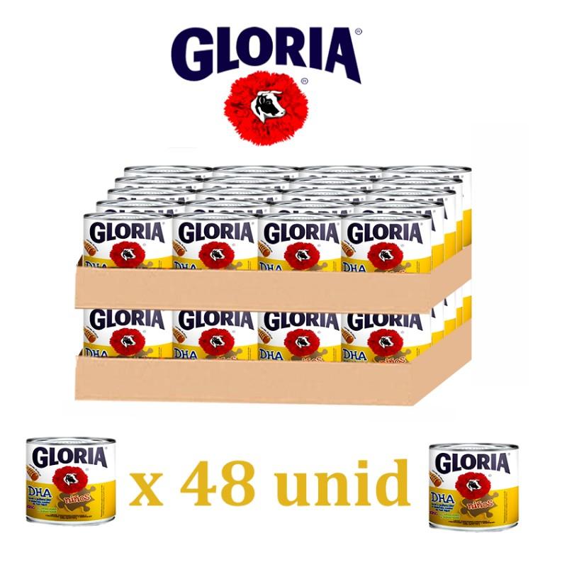 Leche Evaporada Niños Gloria Lata 170g Bandeja 48un