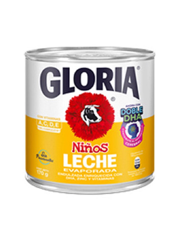 Leche Evaporada Niños Gloria Lata 170g