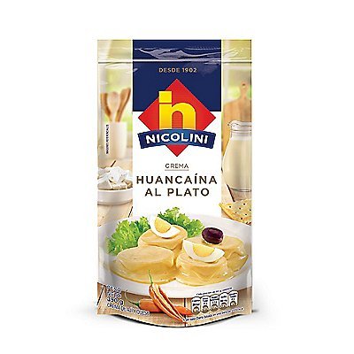 Crema Huancaína al plato Nicolini Doypack 390g