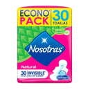 Toalla Higiénica Nosotras Invisible Clásica Paquete 30un