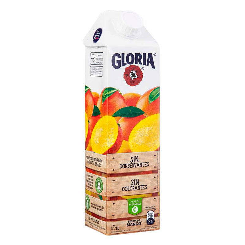 Bebida Gloria Mango Caja 1L