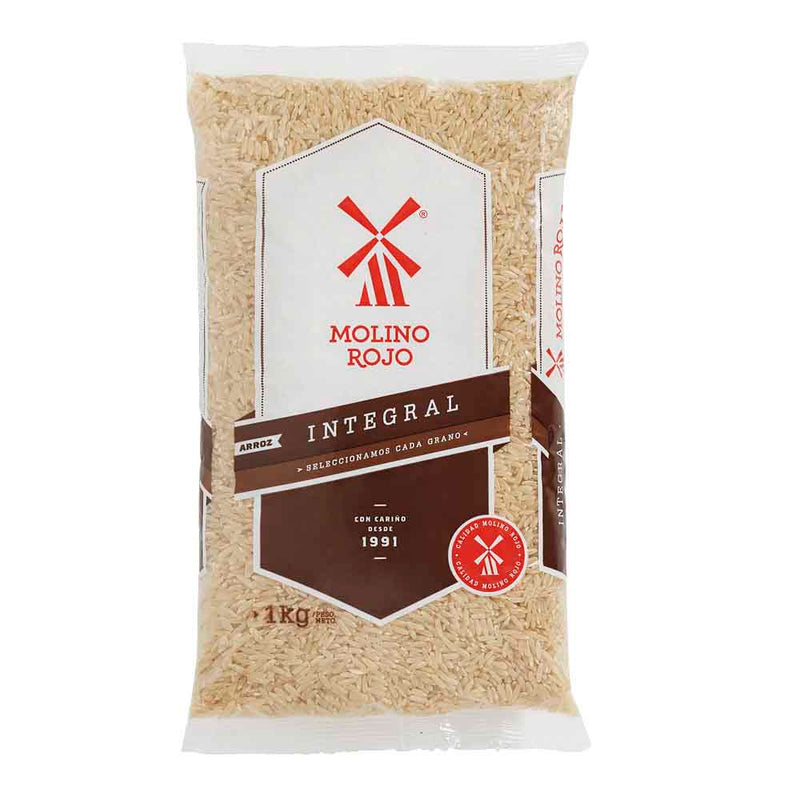 Arroz Integral Molino Rojo Bolsa 1kg