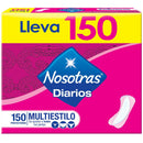 Protectores Diarios Nosotras Multiestilo Paquete 150un
