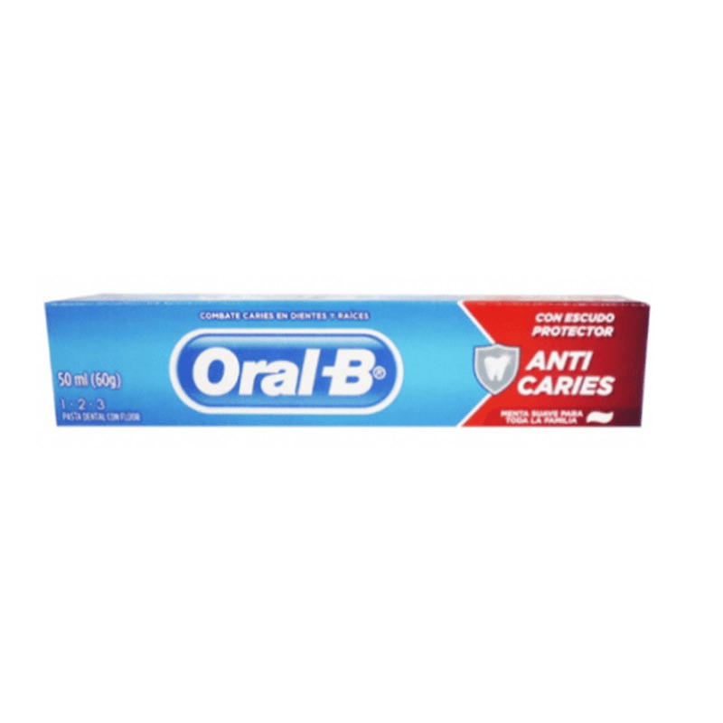 Pasta Dental Oral-B Anti Caries Tubo 50ml