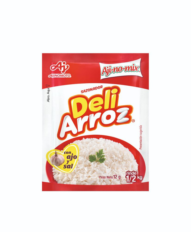 Sazonador DeliArroz con Ajo y Sal Sobre 12g