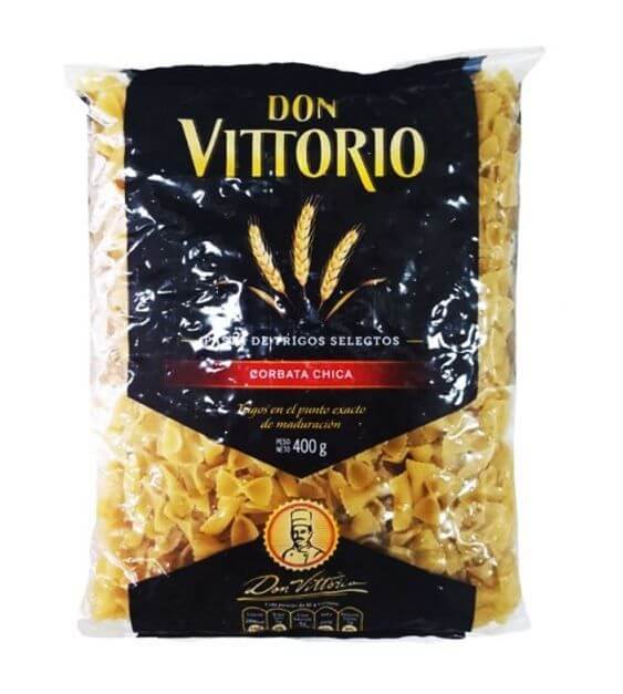 Fideos Don Vittorio Corbata Chica Bolsa 250g