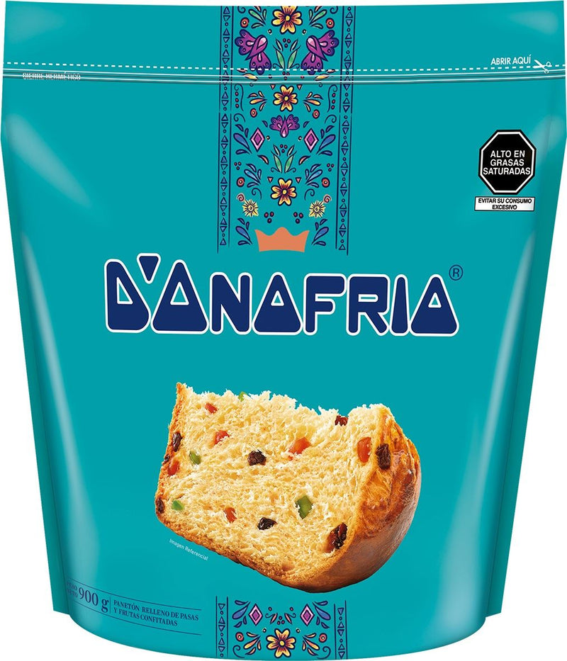 Panetón Donofrio Bolsa 880g